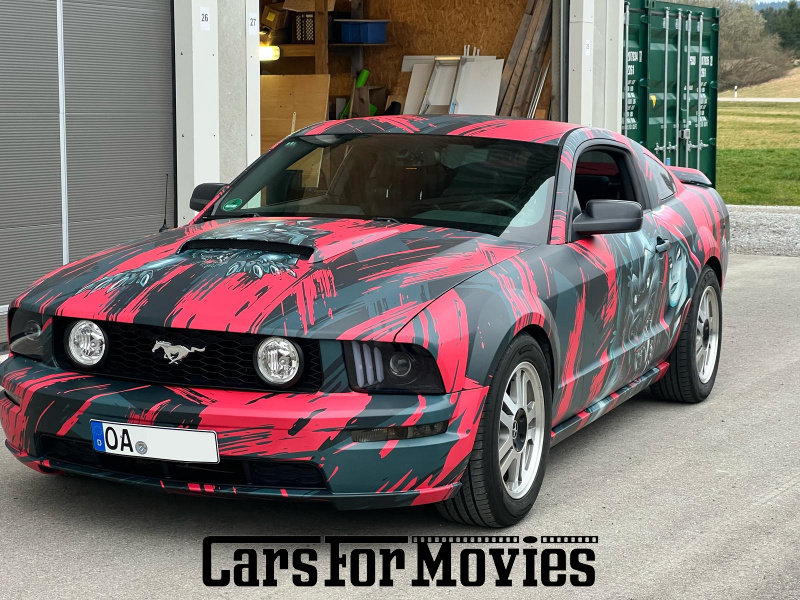 CarsForMovies | Ford Motor Company Mustang  2006 USA Sonstige Schwarz Zivilfahrzeug Sportwagen Bayern 7597 muscle car sonderfarbe